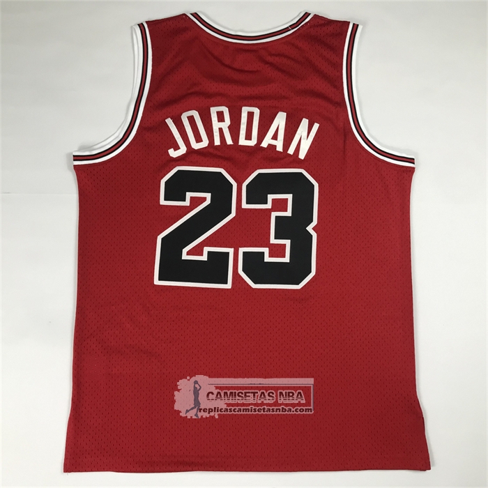 Camiseta Chicago Bulls Michael Jordan NO 23 Autentico 1984-85 Rojo